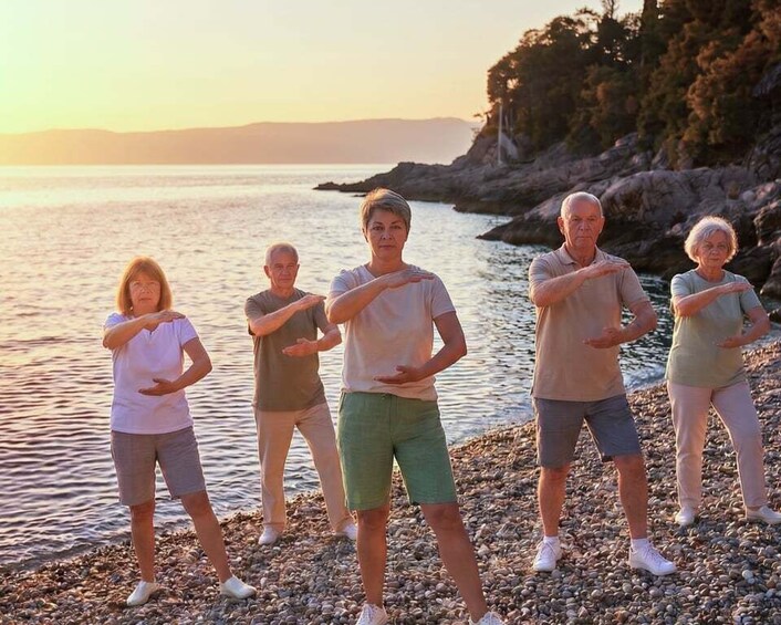 Picture 2 for Activity Kostrena: Beach Qi Gong Meditation Session at Sunrise 3