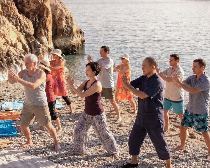Kostrena: Beach Qi Gong Meditation Session at Sunrise 2