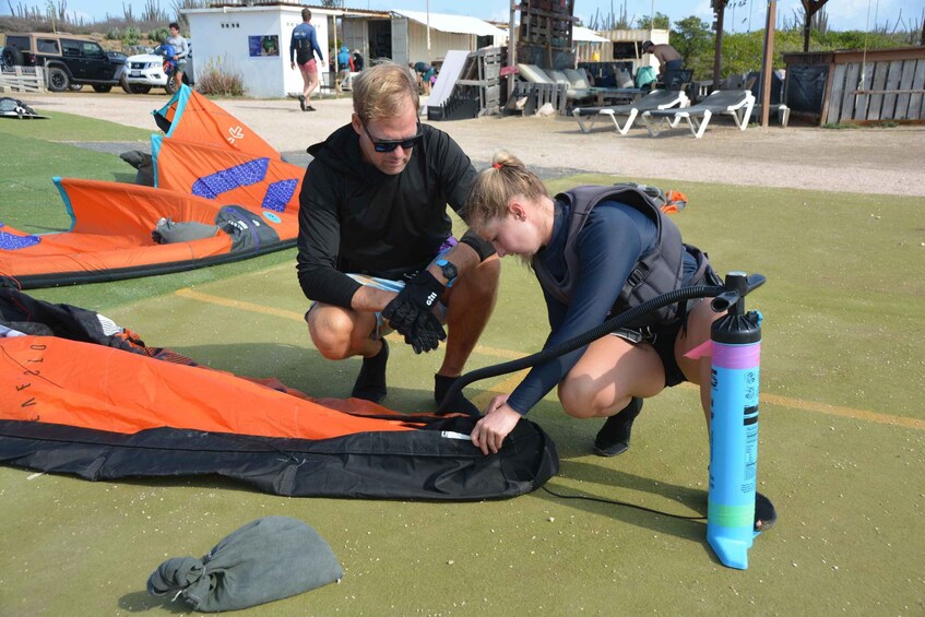 Picture 6 for Activity Curaçao: Private Kitesurf Lesson 3