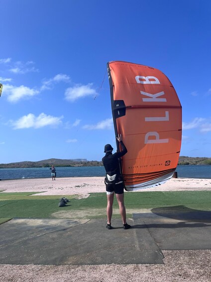 Picture 1 for Activity Curaçao: Private Kitesurf Lesson 2