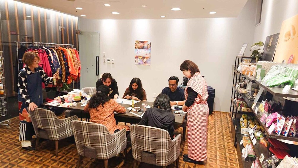Picture 7 for Activity Kyoto: Japanese Hair Accessories & Brooch Workshop 5