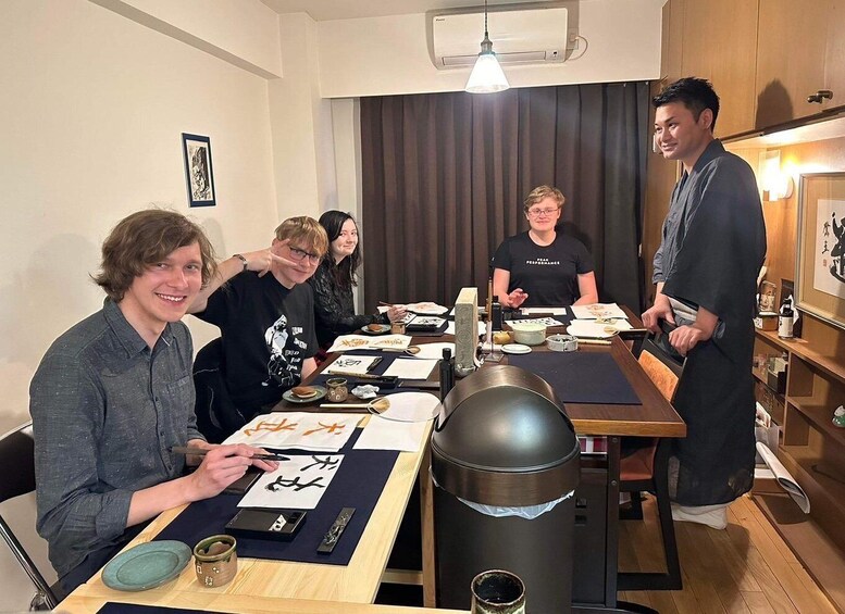 Picture 9 for Activity Tokyo: Ancient Japanese Calligraphy with a Calligraphy PhD 5