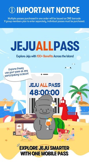 Jeju: All Pass Save on Attractions & Experiences (24/48/72h) 1