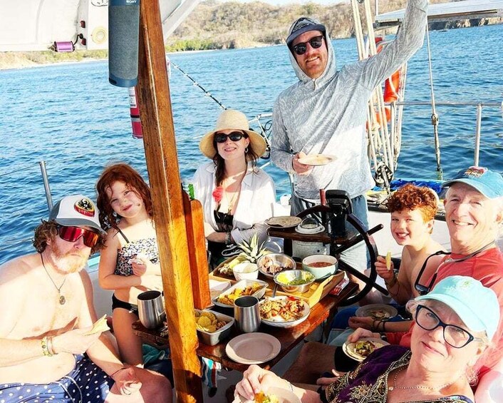 Picture 3 for Activity Potrero Private Sailing Tour with Open Bar & Snorkeling 5