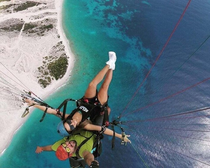 Picture 3 for Activity Albania: Tandem Paragliding Llogara Albania Photos / VIdeos 2
