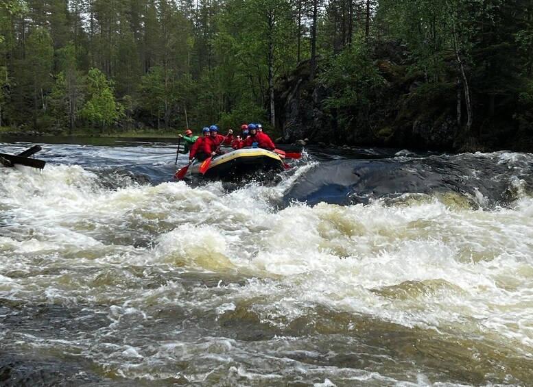 Picture 1 for Activity Kuusamo: Kitkajoki River Wild Rapids Rafting Adventure 2