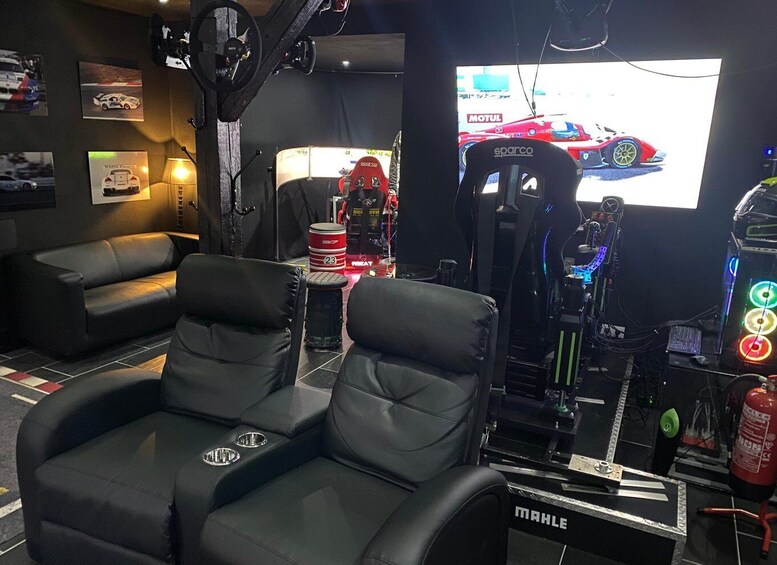 Picture 4 for Activity Donauwörth: Racing Simulator Lounge Rental with Bar Access 5