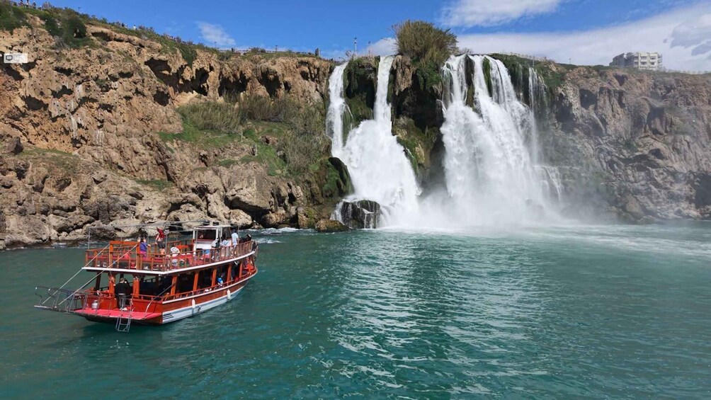 Picture 4 for Activity Belek: Duden Waterfall Relax Sunset Cruise w/ Unlimited Wine 5