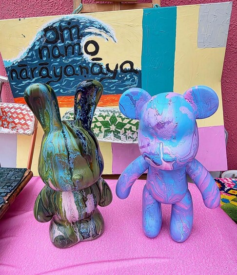 Hong Kong Central: Fluid Art Workshop with Bear or Rabbit 3