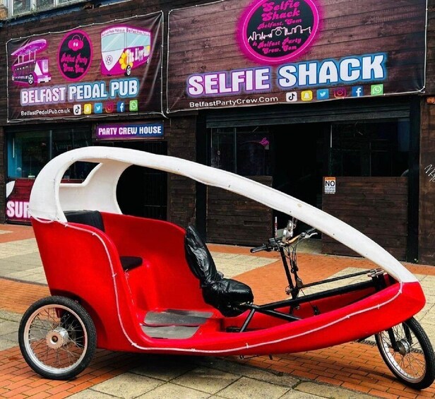 Picture 3 for Activity Belfast: Wee TukTuk Tours Party bike for 2 guests (BYOB) 5