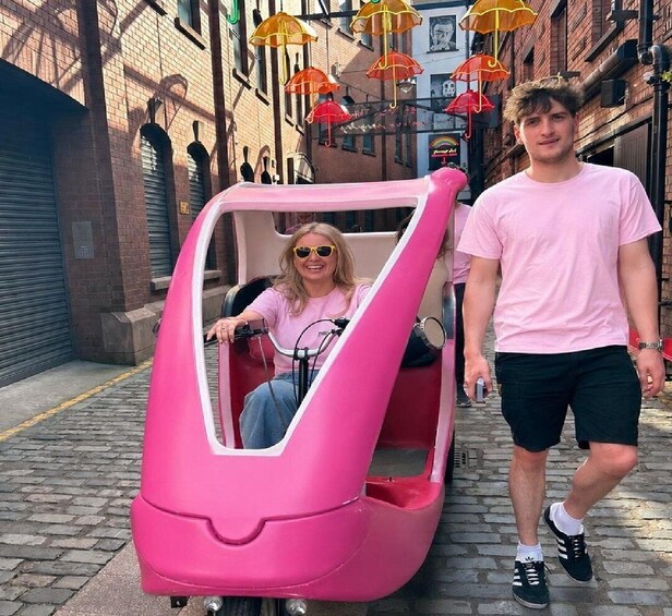 Picture 2 for Activity Belfast: Wee TukTuk Tours Party bike for 2 guests (BYOB) 3