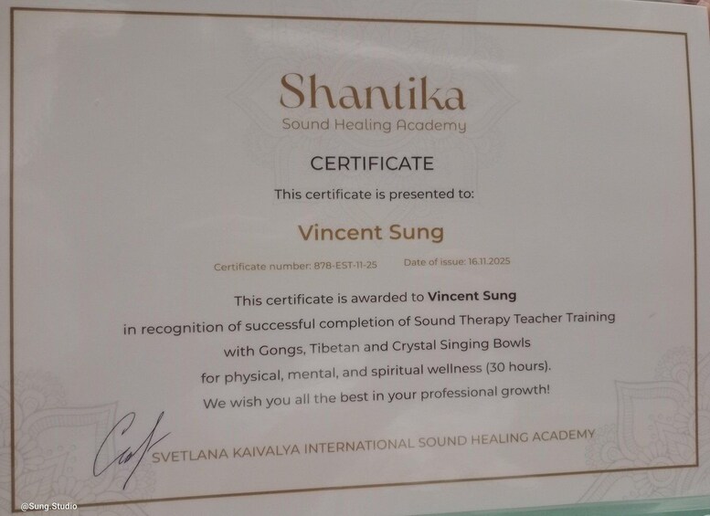 Picture 8 for Activity Bangkok: Sound Healing, Bodywork, and Tarot Session 5