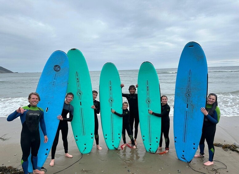 Private Surf Lesson Near Santa Barbara 1