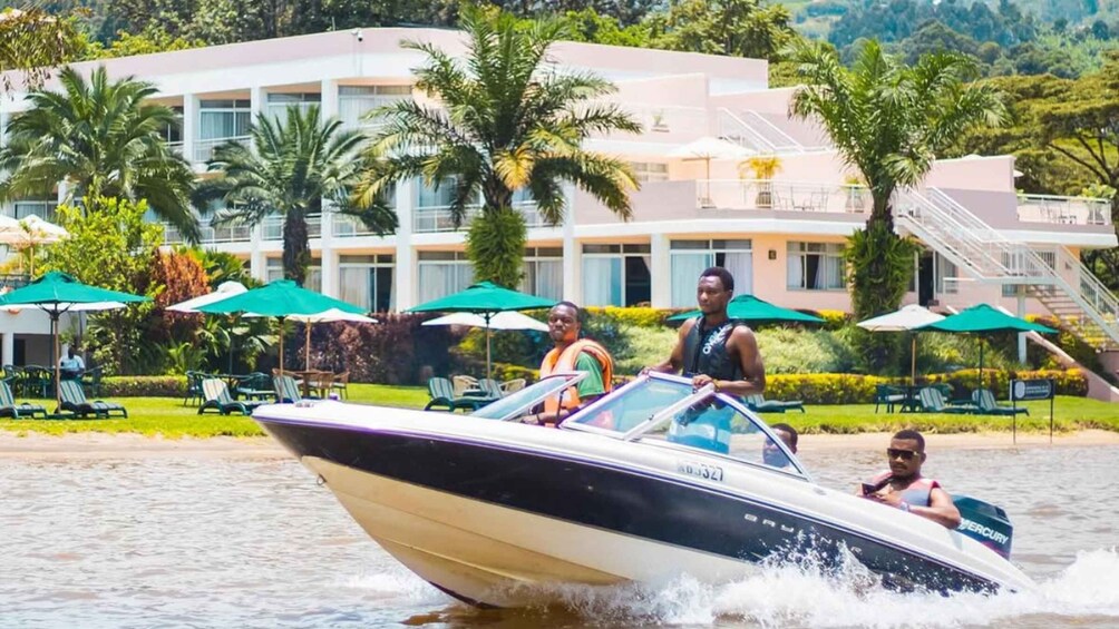 Picture 4 for Activity From Kigali: Lake Kivu Jet skiing, Boat Ride & Hot springs 4