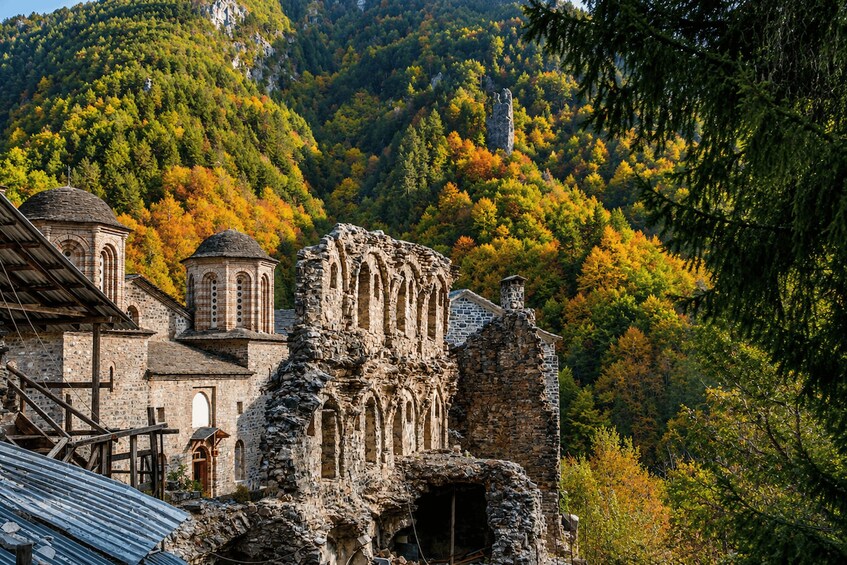 Picture 5 for Activity Litochoro: Olympus Waterfalls, Cave & Monastery Tour 5