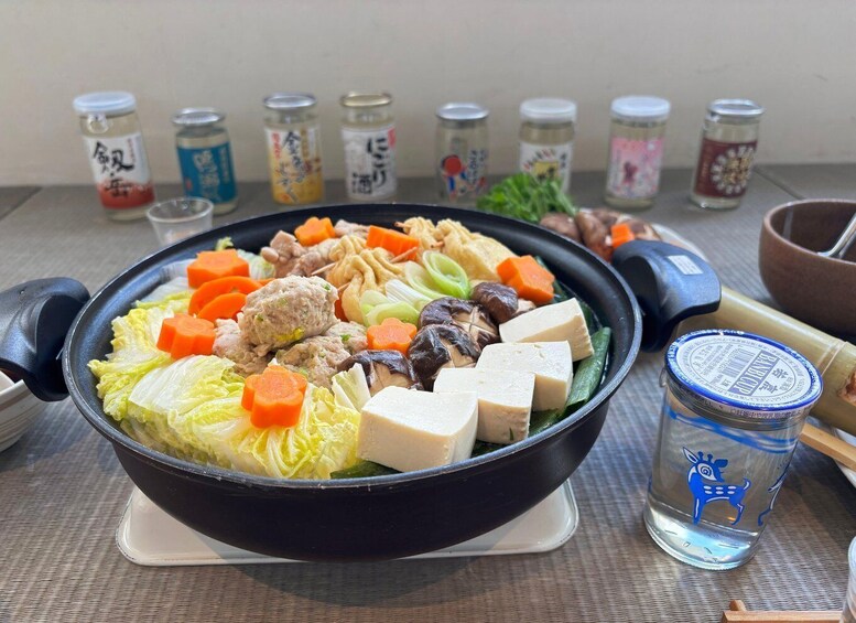 Picture 4 for Activity Tokyo: Cook Sumo-Style Chanko Nabe & Enjoy Sake Tasting 2