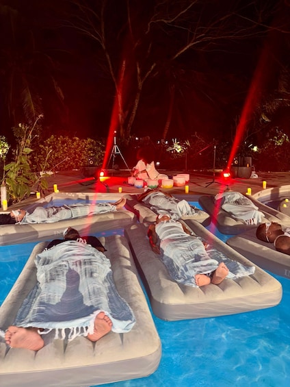 Picture 2 for Activity Float & Glo™ Luxury Floating Sound Bath — San Pedro, Belize 4