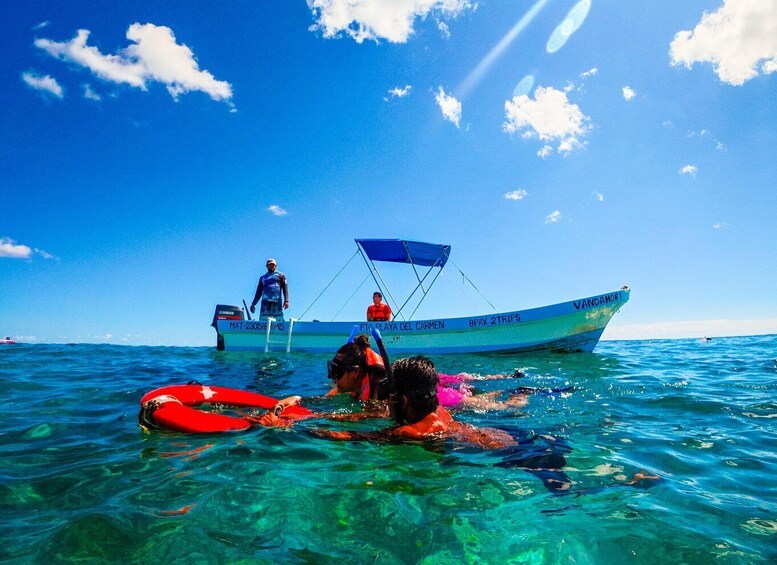 Picture 6 for Activity Tulum: Beachside Fresh Ceviche Lunch & Guided Reef Snorkel 5