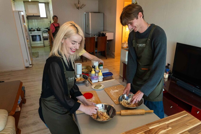 Picture 28 for Activity Seoul: Korean Mandu (Dumpling) Cooking Class – Vegan Option 5