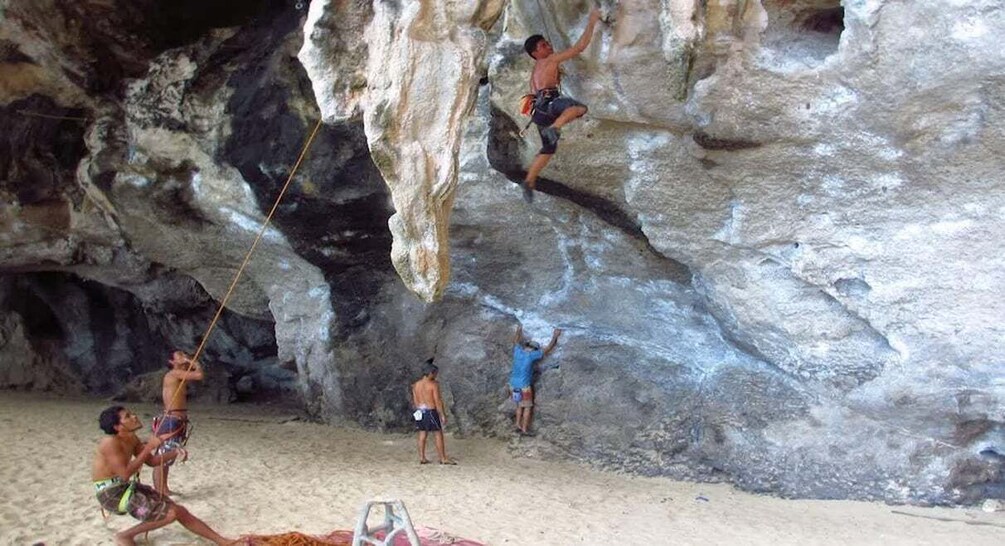 Picture 4 for Activity Krabi: Gravity & Granite - Full-Day Railay Rock Climbing 5