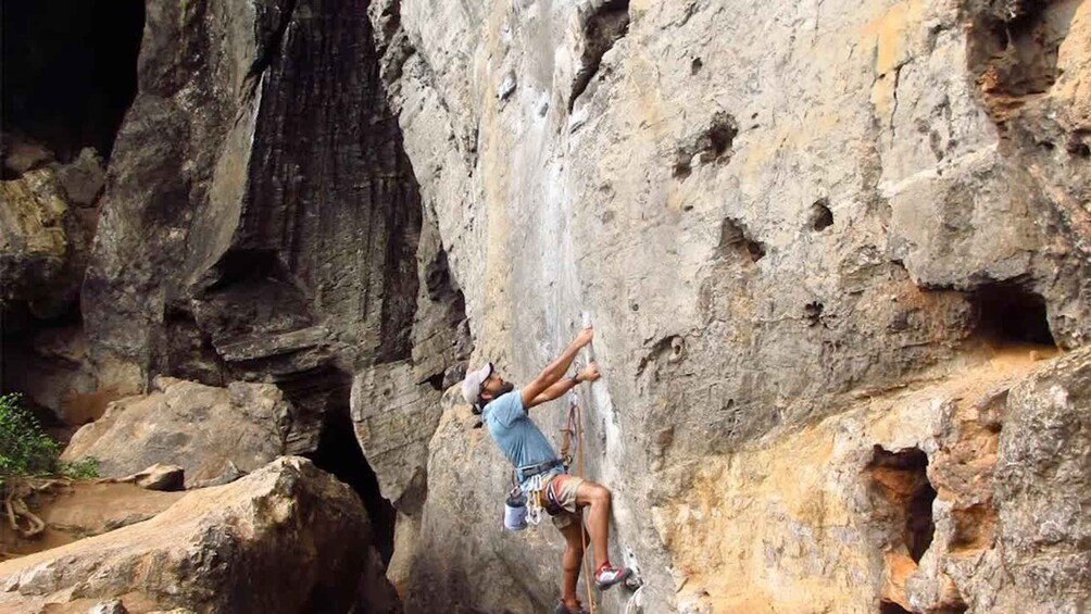 Picture 3 for Activity Krabi: Gravity & Granite - Full-Day Railay Rock Climbing 2
