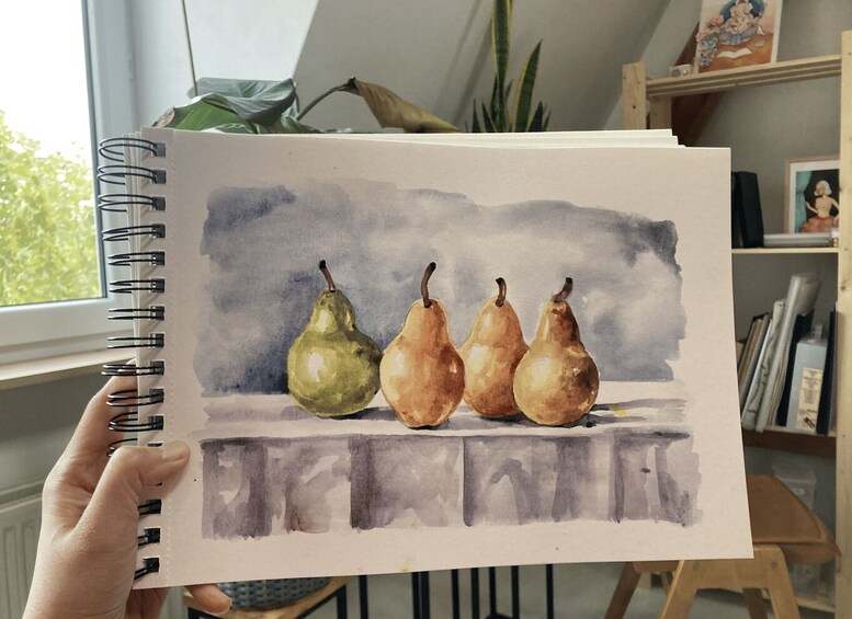 Art Class Berlin: Watercolor Painting Class 1