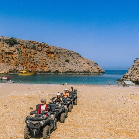 Picture 1 for Activity Falassarna ATV Safari with Beach Time & Snack 3