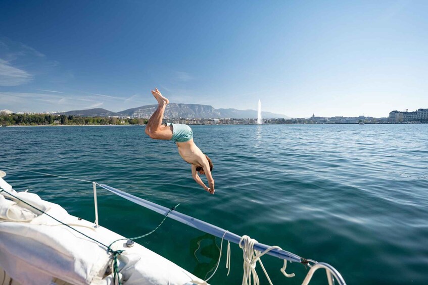 Picture 5 for Activity Geneva: Private Sailing Experience on Lake Geneva 2