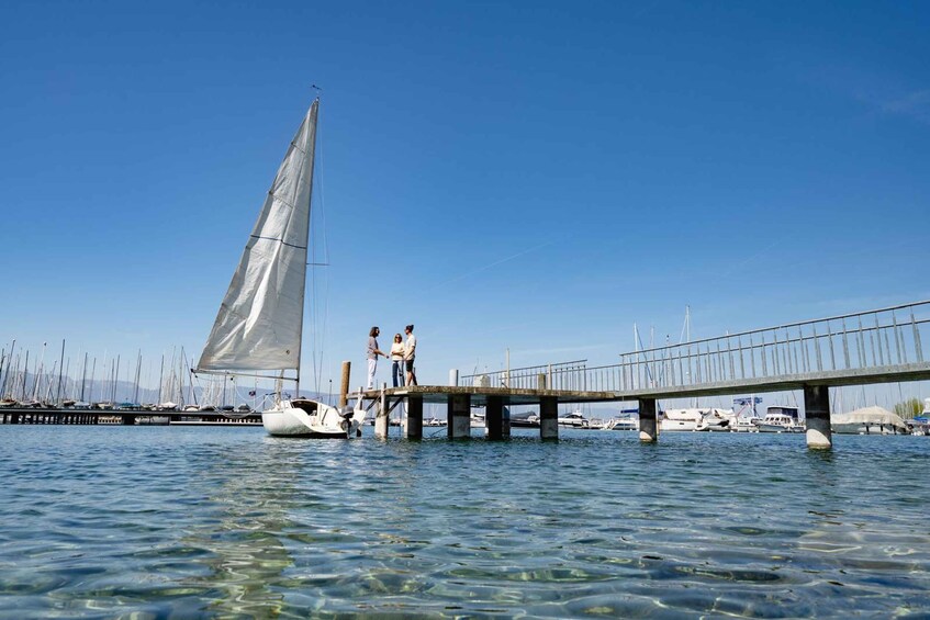 Picture 10 for Activity Geneva: Private Sailing Experience on Lake Geneva 4