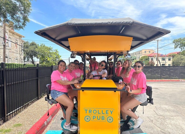 Picture 3 for Activity San Antonio: Private Pub Crawl in a Trolley Pub - 1 Trolley 4