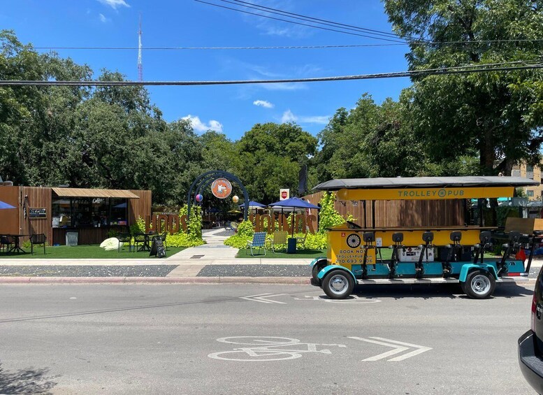 Picture 2 for Activity San Antonio: Private Pub Crawl in a Trolley Pub - 1 Trolley 2