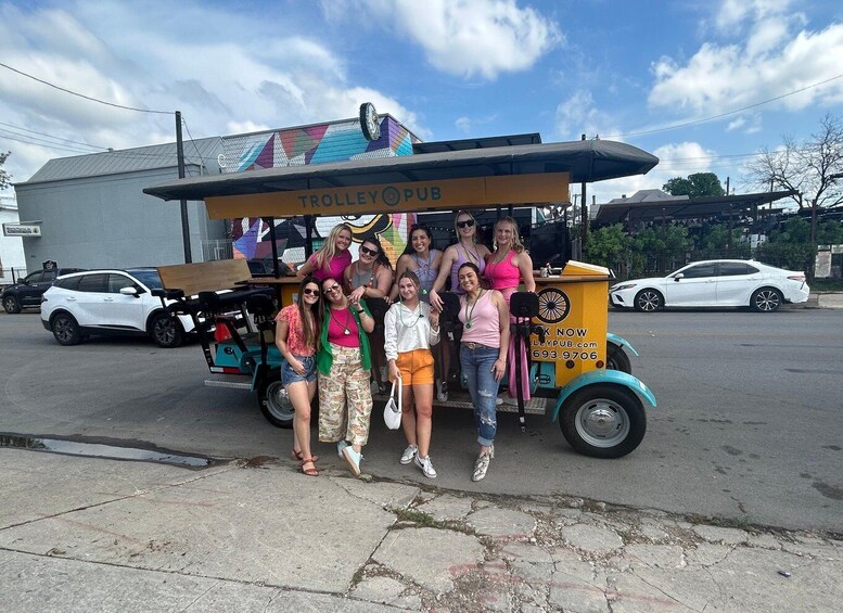 Picture 4 for Activity San Antonio: Private Pub Crawl in a Trolley Pub - 1 Trolley 5