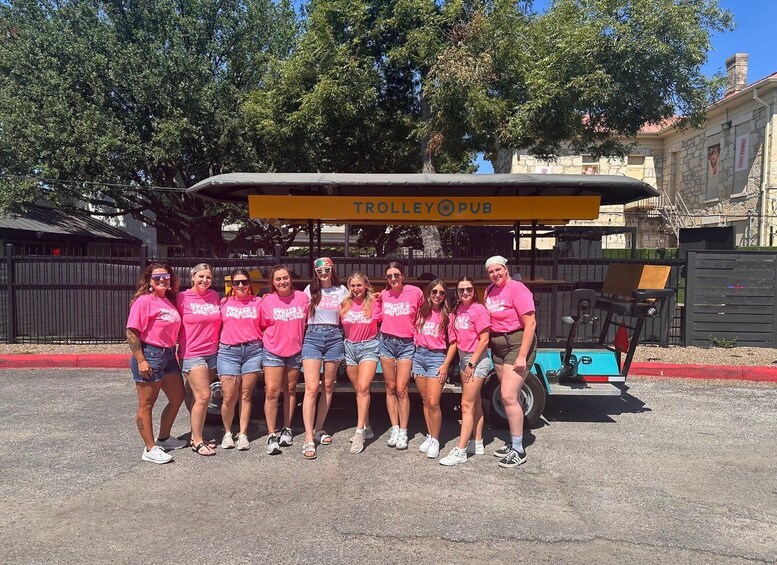 San Antonio: Private Pub Crawl in a Trolley Pub - 1 Trolley 1
