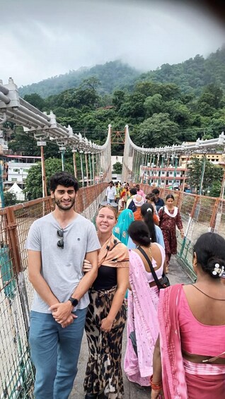 Picture 3 for Activity Rishikesh: Night Walking Tour with Ganges Views 5