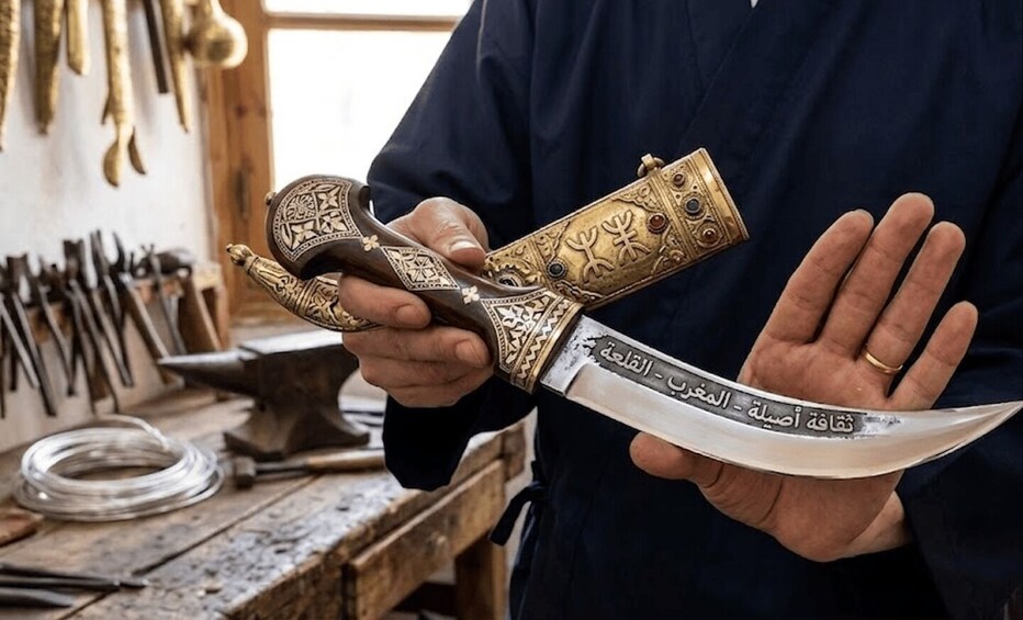 Kelaat M'gouna: Amazigh Dagger Crafting Workshop 1