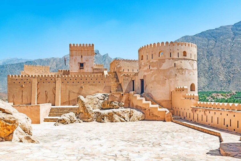 From Muscat: Nakhal Fort, Hot Springs & Dunes Sunset Tour 1
