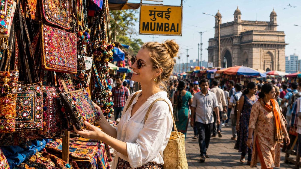 Mumbai: Fashion, Handicrafts & Souvenir Shopping Guided Tour 1
