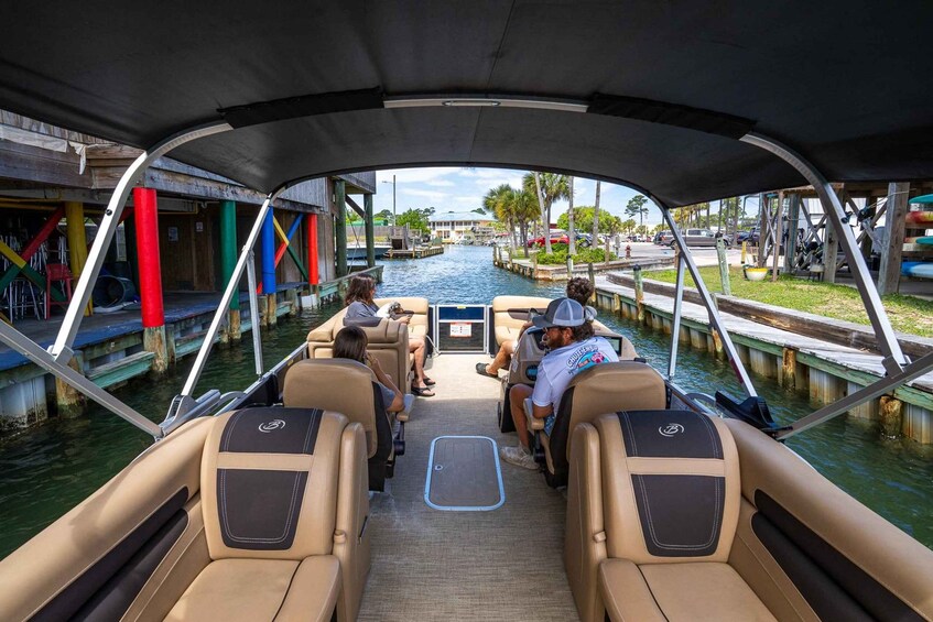 Picture 2 for Activity Orange Beach: Luxury Tritoon Boat Rental 3