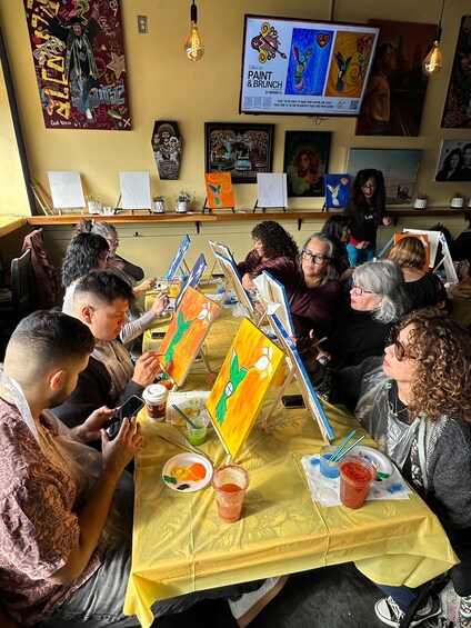 Picture 3 for Activity Los Angeles: Paint & Brunch Art Workshop with Live Music 3