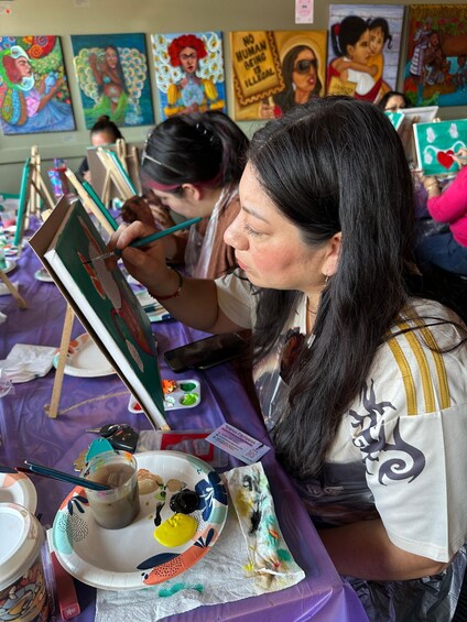 Picture 1 for Activity Los Angeles: Paint & Brunch Art Workshop with Live Music 2