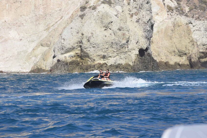 Picture 4 for Activity Santorini: Jet Ski Safari to Volcanoes with Snorkeling 5