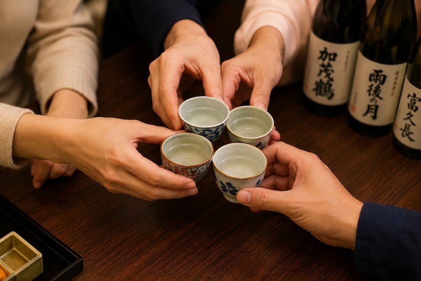 Picture 4 for Activity Hiroshima: Japanese Sake Etiquette Experience with Tasting 2
