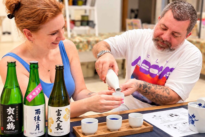 Hiroshima: Japanese Sake Etiquette Experience with Tasting 1