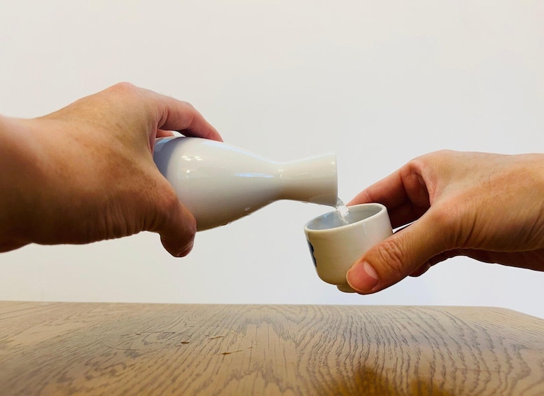 Picture 3 for Activity Hiroshima: Japanese Sake Etiquette Experience with Tasting 5
