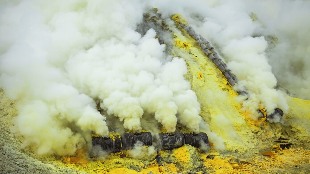 Picture 3 for Activity Banyuwangi: Ijen Volcano Blue Fire & Osing Village Tour 5