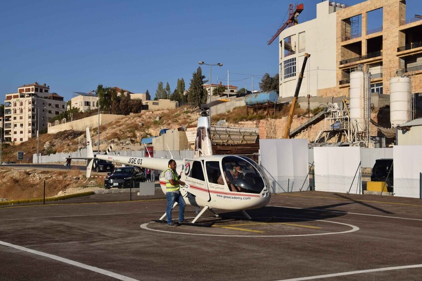 Picture 2 for Activity Amman: 17-Minute Helicopter Flight over City Landmarks 2