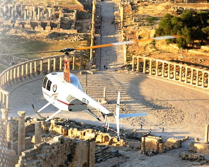 Amman: 17-Minute Helicopter Flight over City Landmarks 1