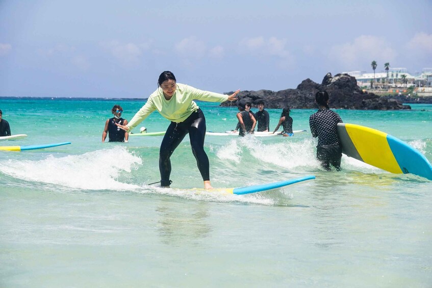 Picture 11 for Activity Learn to Surf in Jeju – Beginner Surf Experience 5