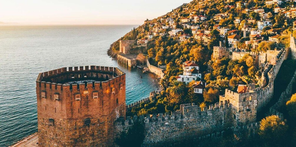 Picture 2 for Activity Alanya: Paragliding, City Tour, and Boat Trip with Lunch 5