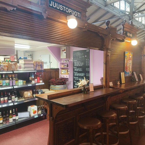 Picture 1 for Activity Turku: Finnish Wine and Cheese Tasting at Market Hall 2